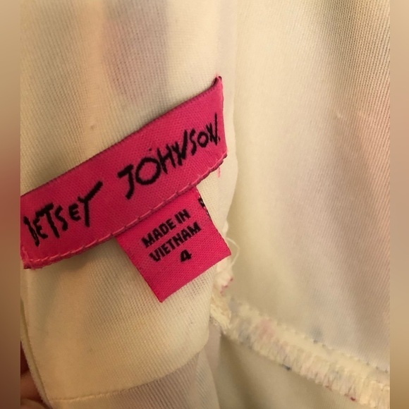 Betsey Johnson Ruffle Hem Maxi Dress 4 - Picture 7 of 8